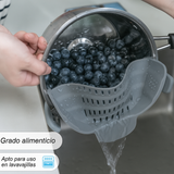 Colador Clip-On SnapStrain para Ollas y Sartenes
