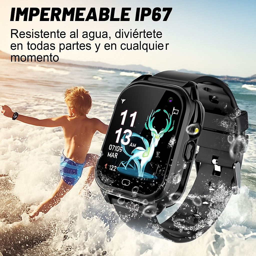 iWatch Smartwatch para Niños Resistente al Agua