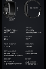 Pulsera Inteligente ECG SpO2 Presión y Frecuencia Cardíaca