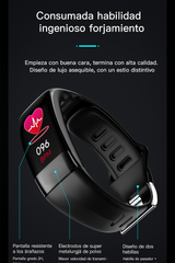 Pulsera Inteligente ECG SpO2 Presión y Frecuencia Cardíaca