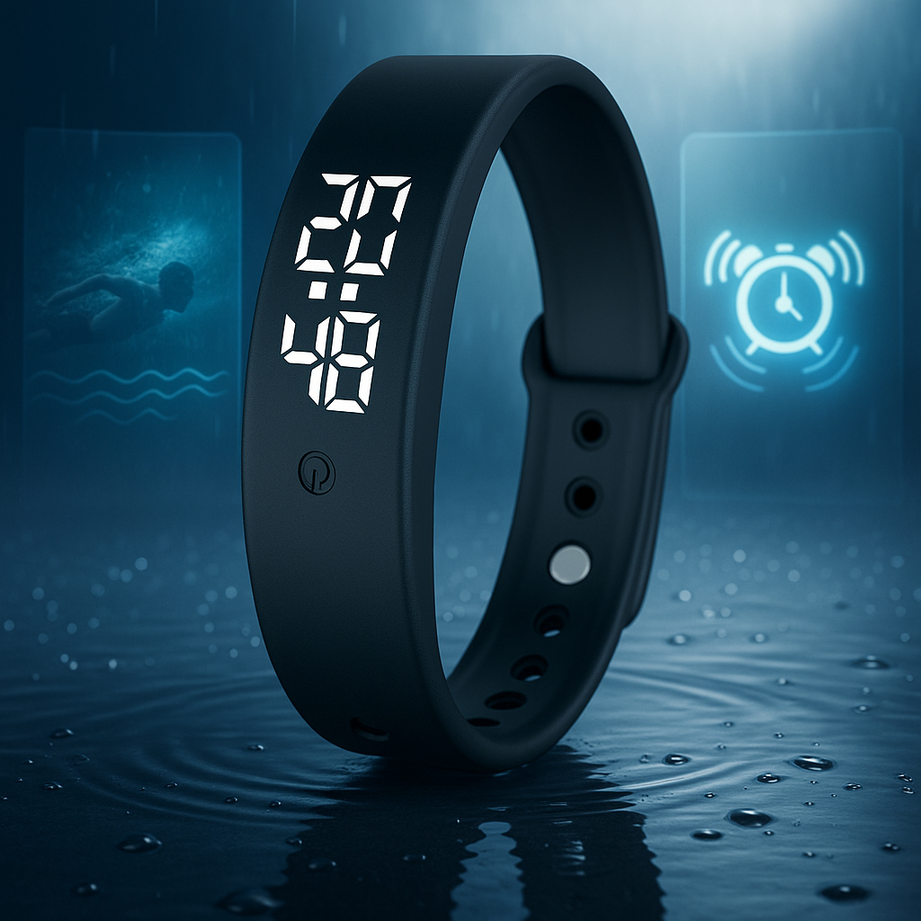 Reloj Inteligente VitaPulse V9 Impermeable con Alarma Vibración