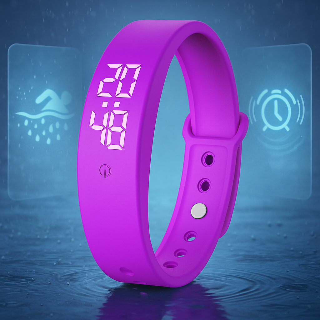 Reloj Inteligente VitaPulse V9 Impermeable con Alarma Vibración
