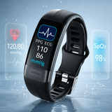 Pulsera Inteligente ECG SpO2 Presión y Frecuencia Cardíaca