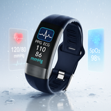 Pulsera Inteligente ECG SpO2 Presión y Frecuencia Cardíaca