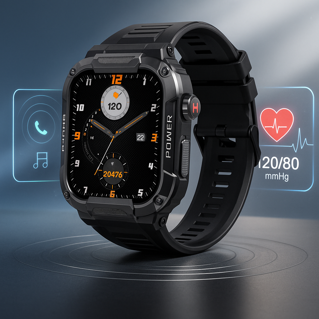 Reloj Inteligente IronPulse X1 Resistente e Impermeable
