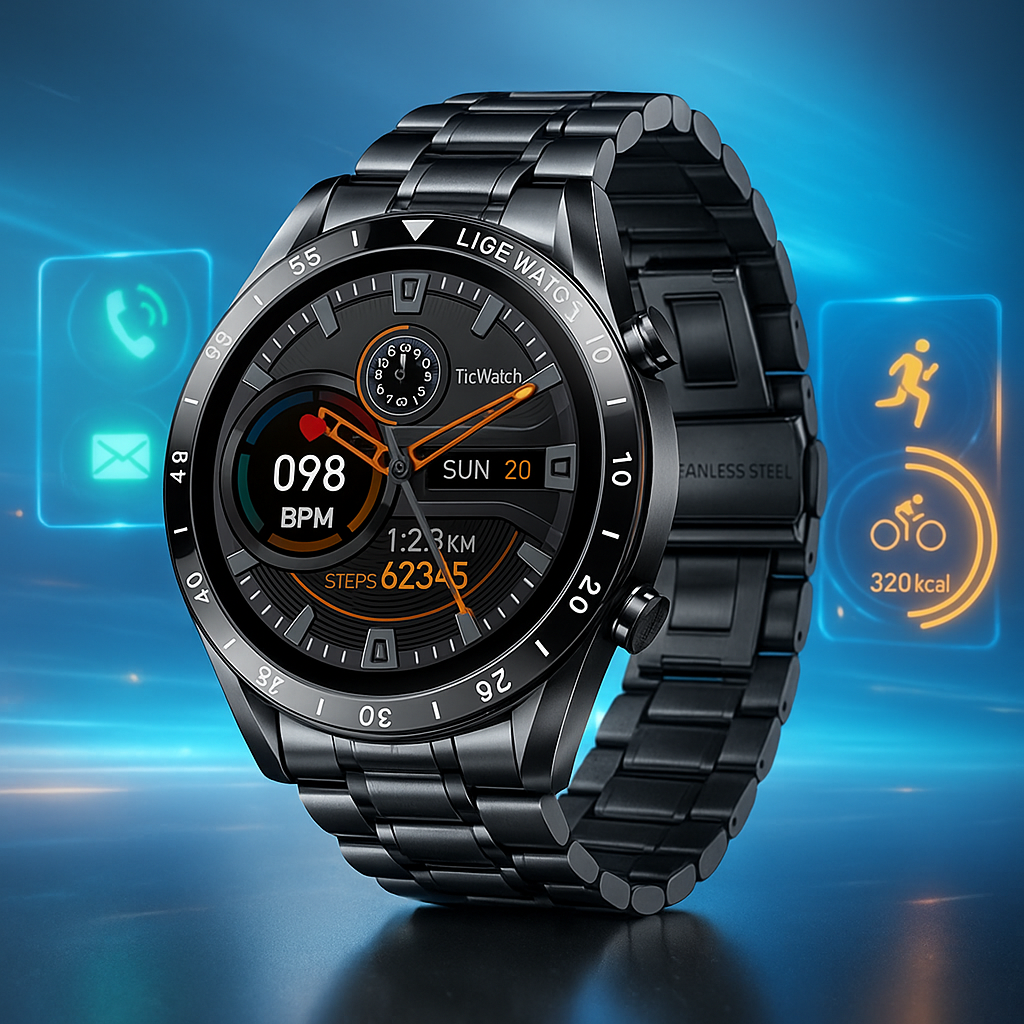 Smartwatch Deluxe con Llamadas Bluetooth y Diseño Lujoso