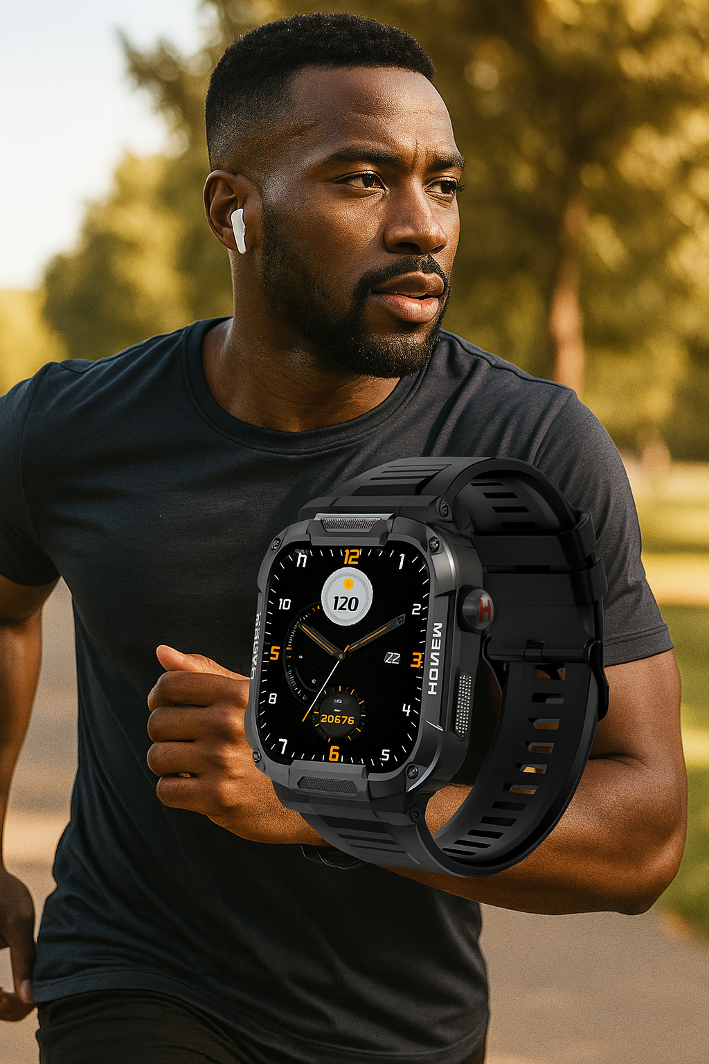 Reloj Inteligente IronPulse X1 Resistente e Impermeable