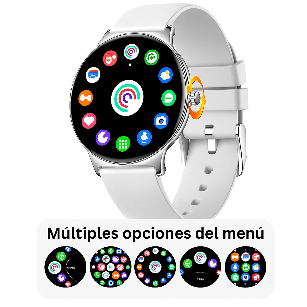 SlimFit Reloj Inteligente AMOLED Ultrafino y Saludable