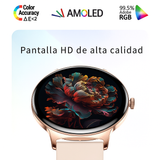 SlimFit Reloj Inteligente AMOLED Ultrafino y Saludable
