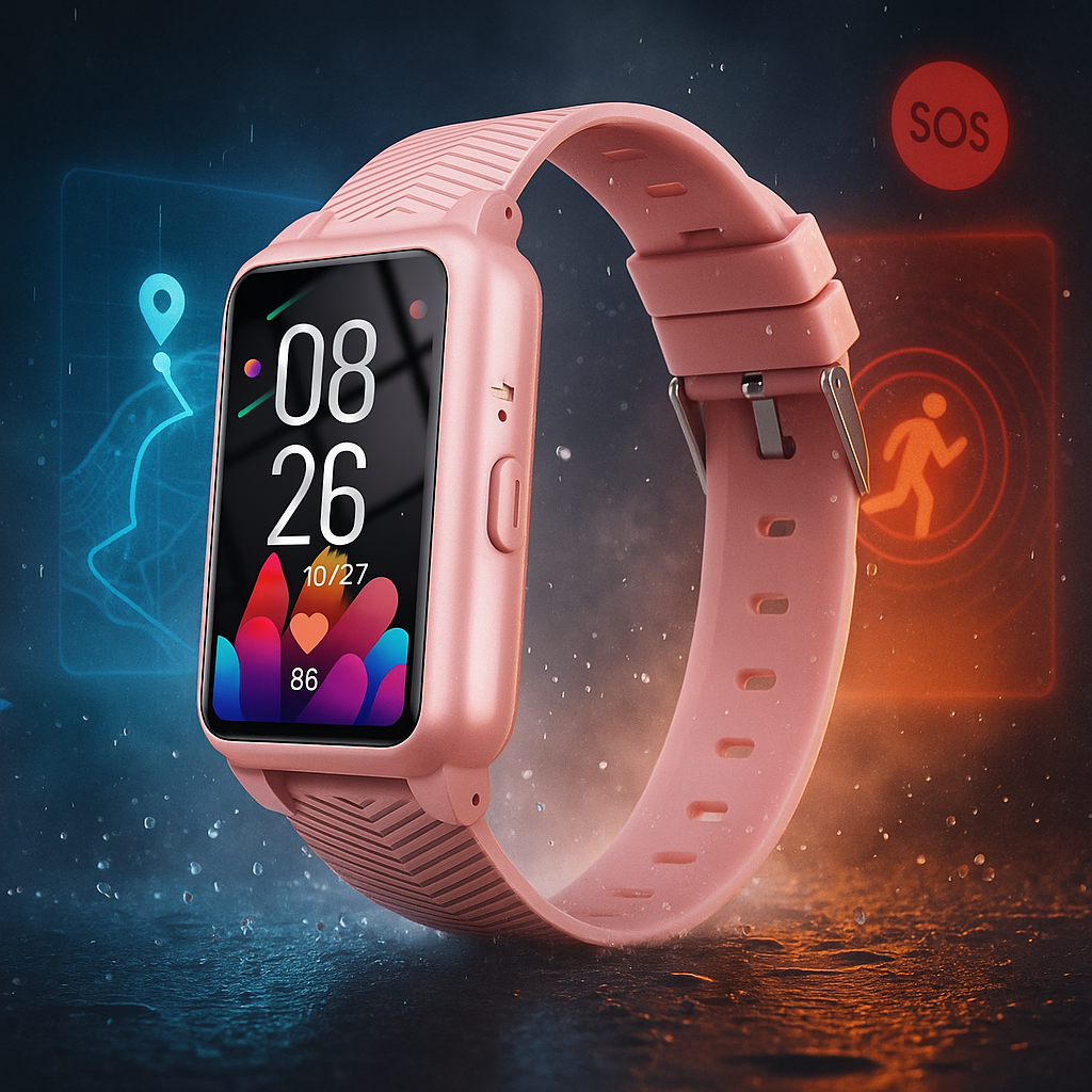 Reloj Inteligente para Mayores con GPS y Detección de Caídas