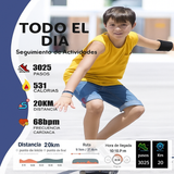 Reloj Infantil Fitness GPS con Frecuencia Cardíaca