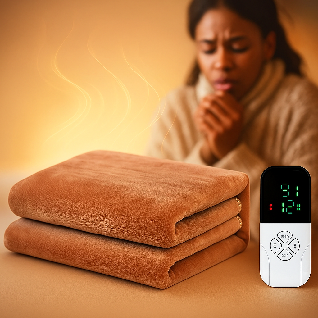 Manta Eléctrica ThermoEase con Termostato Inteligente