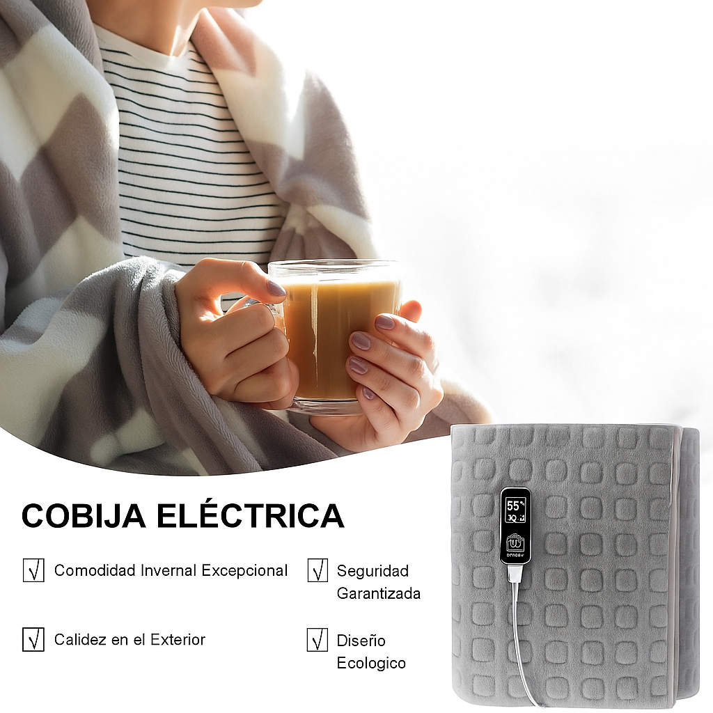 Manta Eléctrica ComfortHeat Ultracálida 220V Invierno