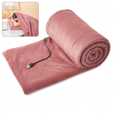 Manta Eléctrica USB Felpa Ultra Suave Cama Sofá