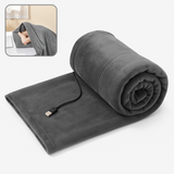 Manta Eléctrica USB Felpa Ultra Suave Cama Sofá