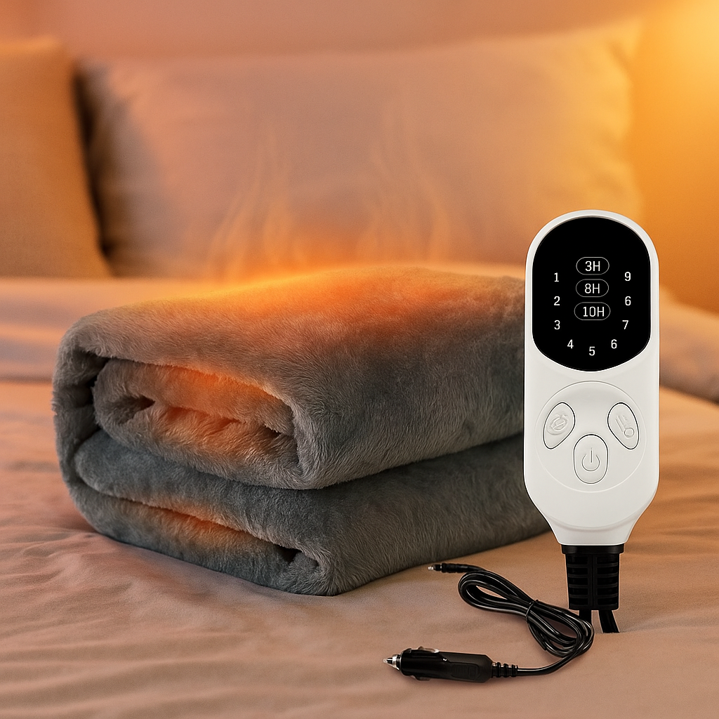 Manta Eléctrica 12V ThermalComfort para Viajes