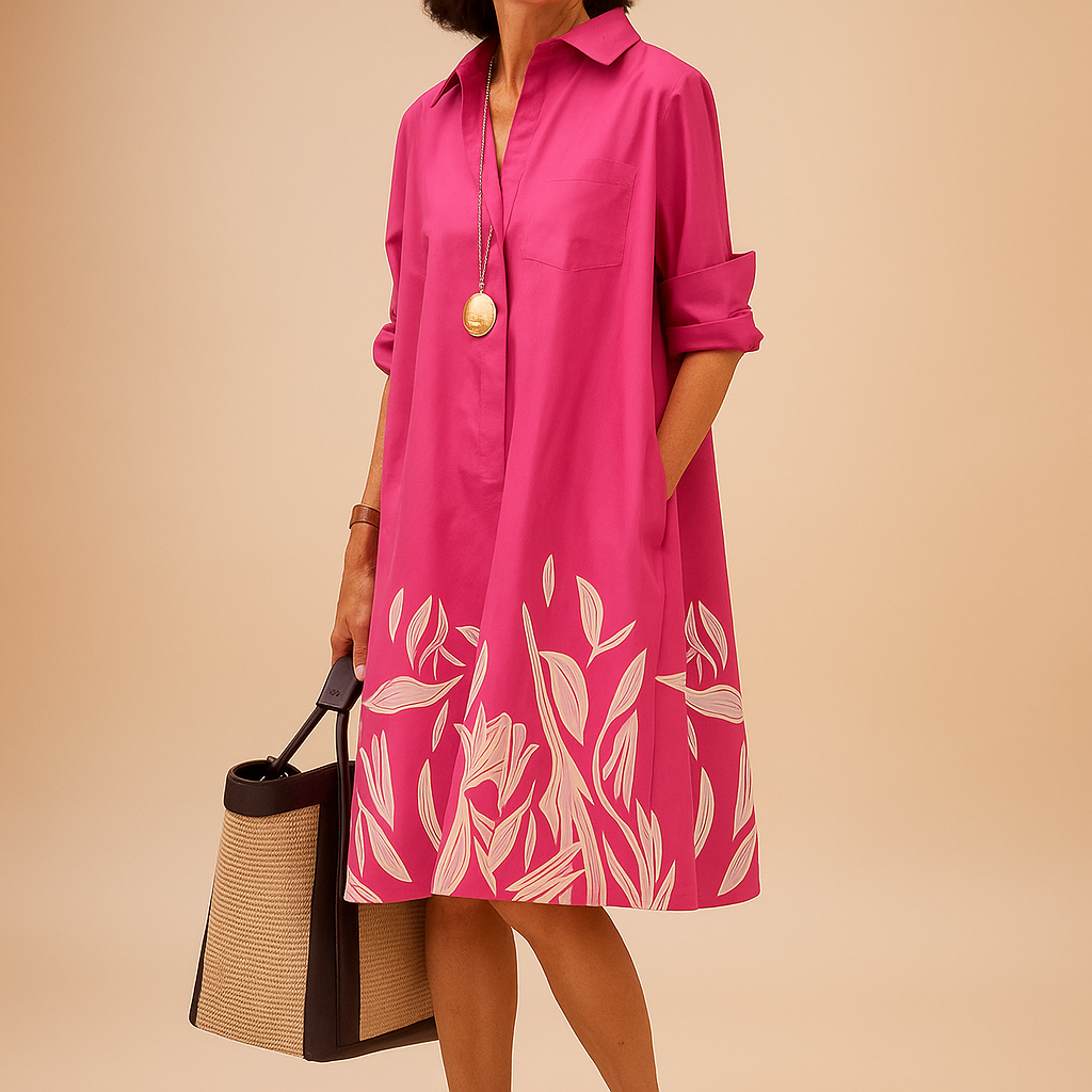 Vestido Casual Impreso Elegante para Mujeres