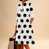 Vestido Casual Impreso Elegante para Mujeres