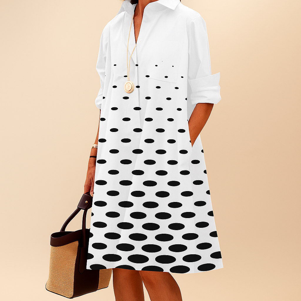 Vestido Casual Impreso Elegante para Mujeres