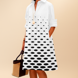 Vestido Casual Impreso Elegante para Mujeres