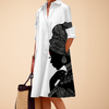 Vestido Casual Impreso Elegante para Mujeres