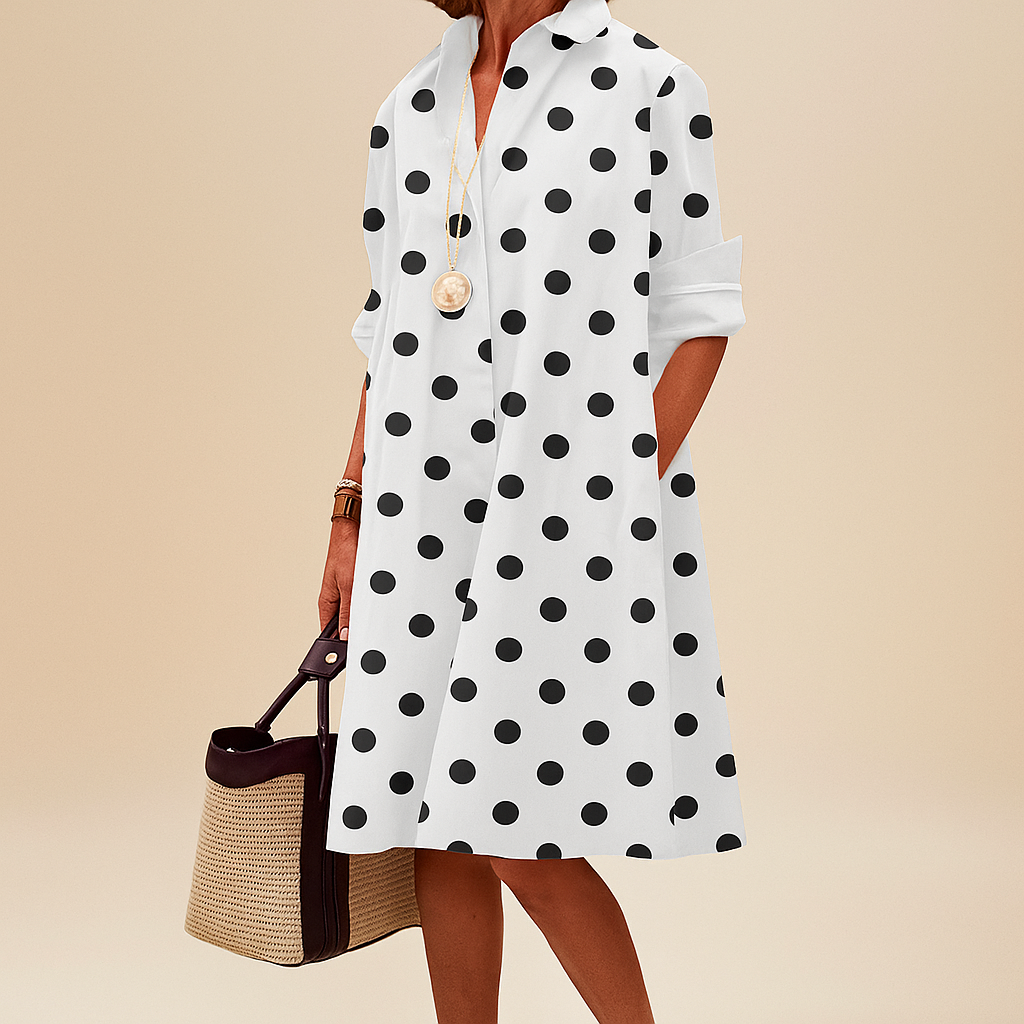 Vestido Casual Impreso Elegante para Mujeres