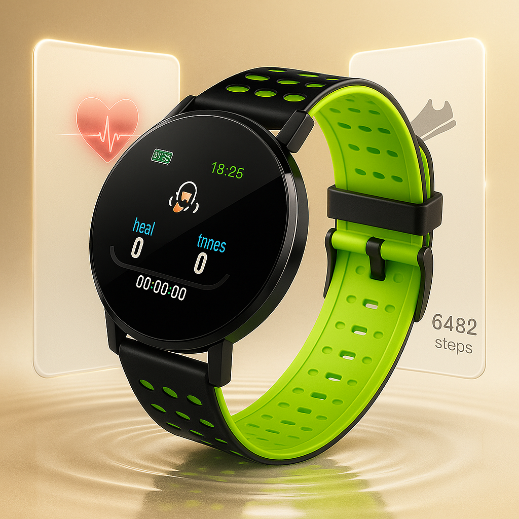 Orologio Intelligente Fitness Impermeabile con Monitor della Salute