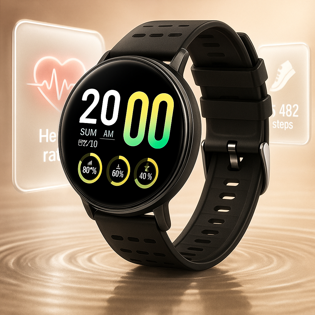 Orologio Intelligente Fitness Impermeabile con Monitor della Salute