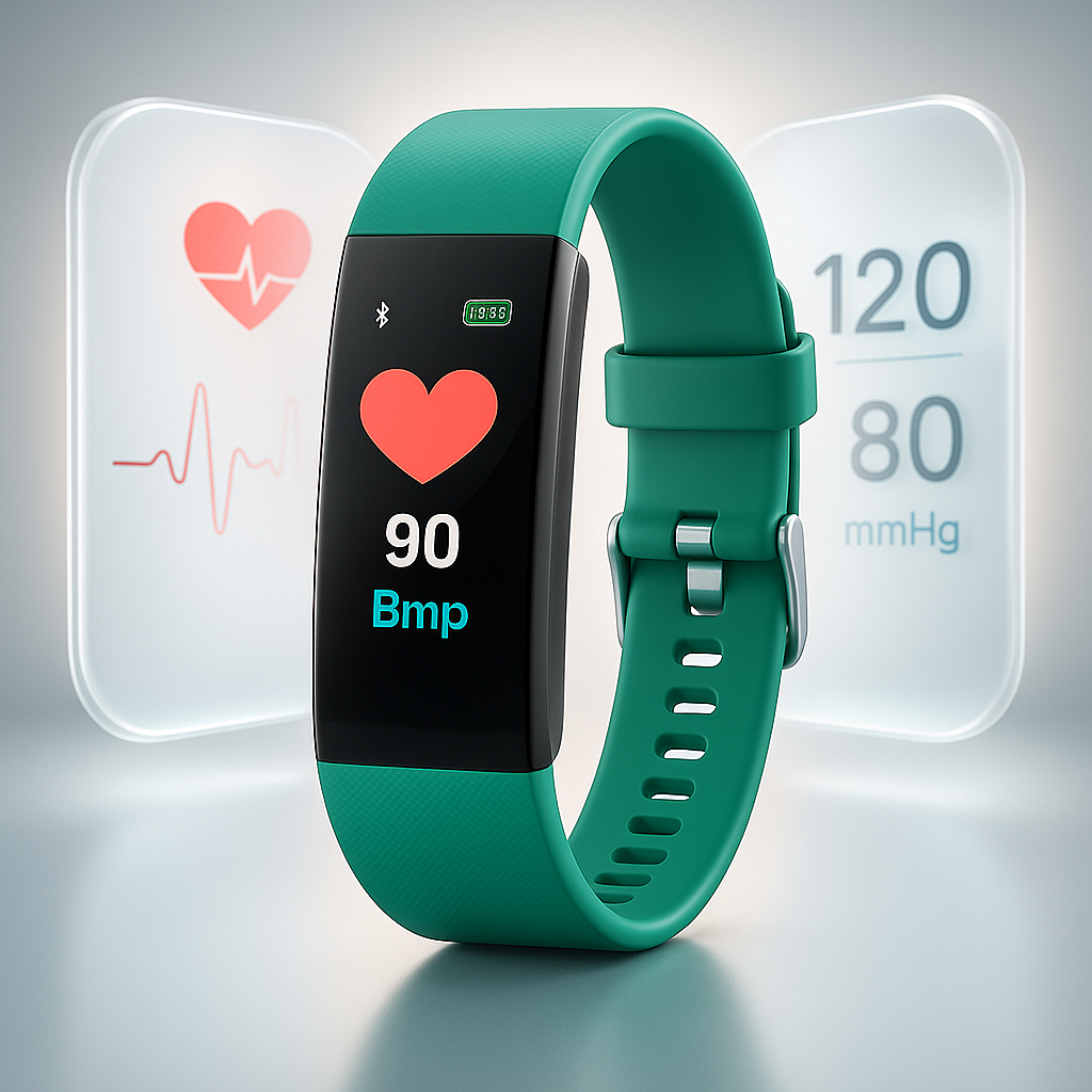 VitaWatch Orologio Intelligente per Anziani con Monitor