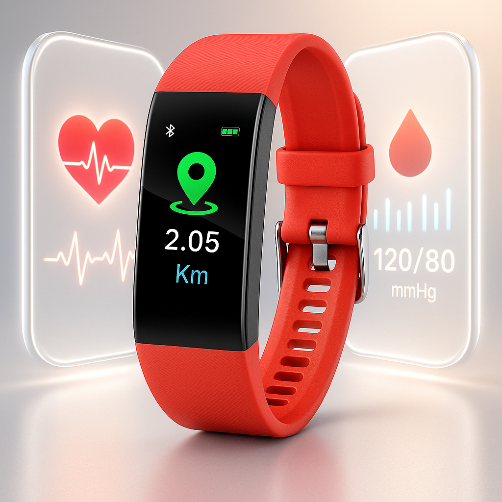 VitaWatch Orologio Intelligente per Anziani con Monitor
