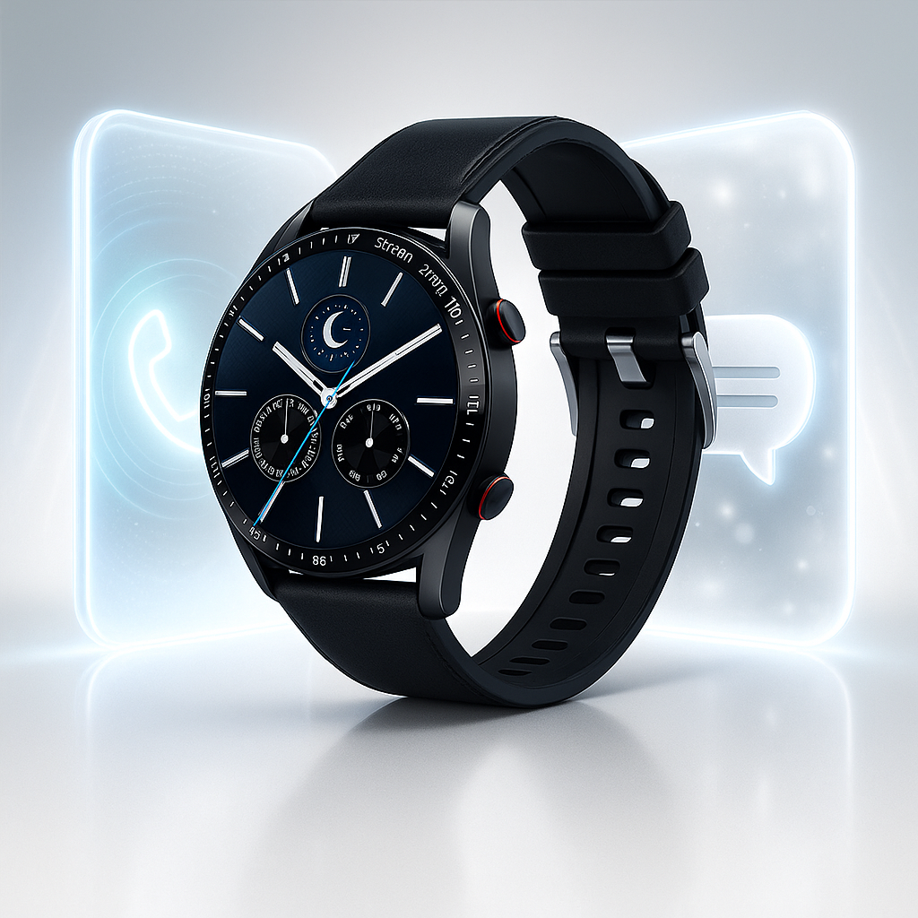 Smartwatch Multifunzionale con Chiamate e Monitoraggio della Salute