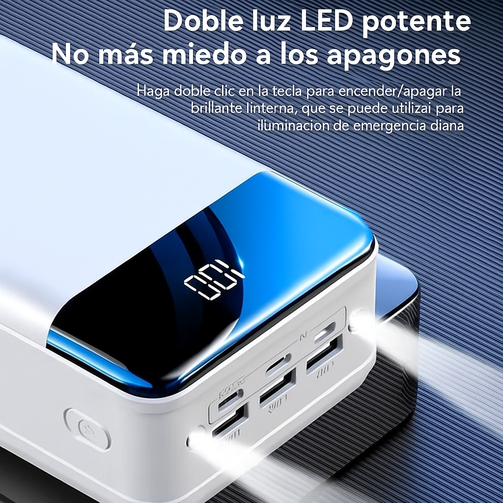 Batteria esterna ad alta capacità da 70000mAh Ricarica rapida Super rapida per telefoni cellulari