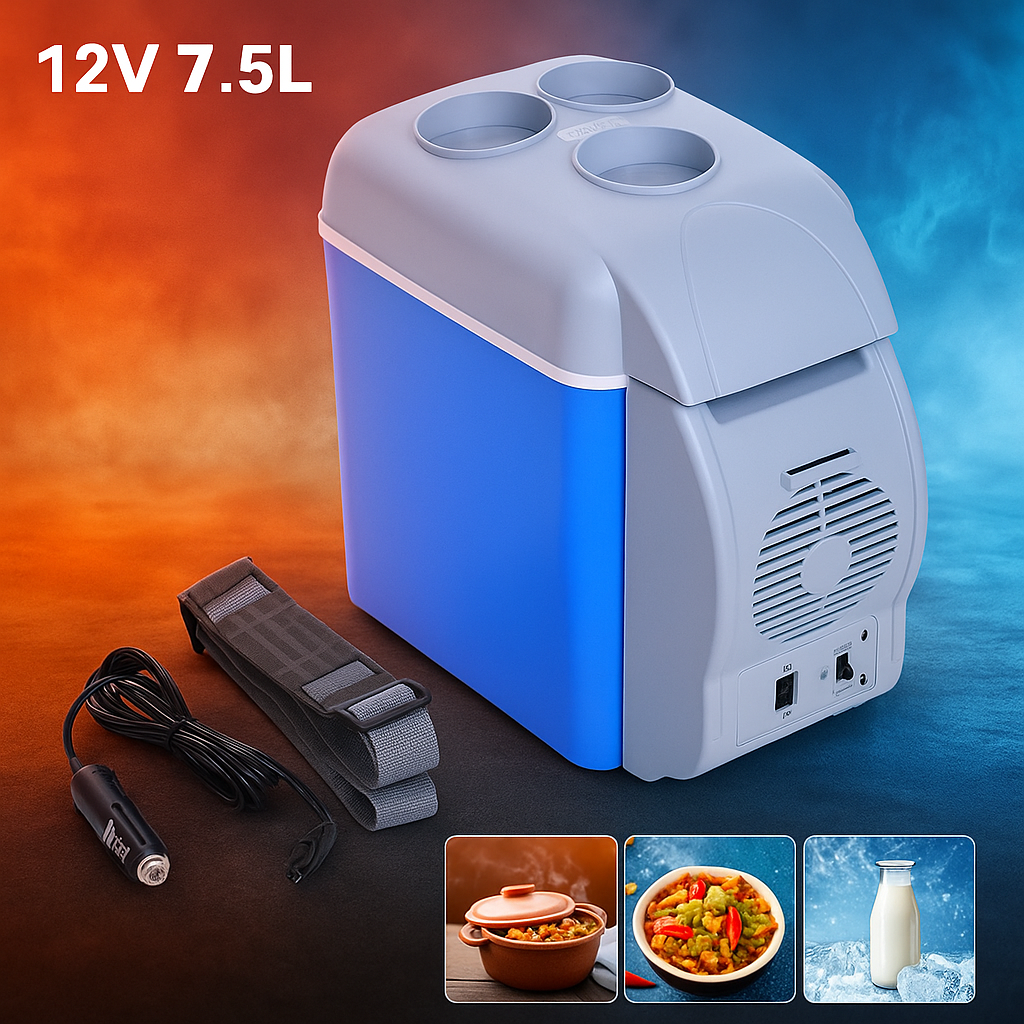 Mini Nevera Portátil 10L Frío/Calor Doble Voltaje