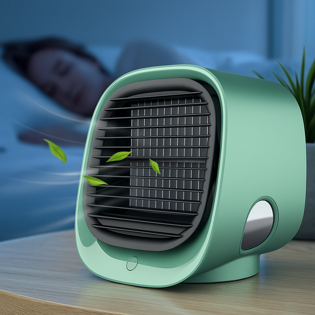 Breezilo - Raffreddatore d'aria - Umidificatore 2 in 1 - Freschezza e Comfort