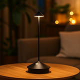 ClarityGlow Lampada da Tavolo LED Senza Fili – Per Notti Calde Dentro e Fuori