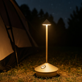 ClarityGlow Lampada da Tavolo LED Senza Fili – Per Notti Calde Dentro e Fuori
