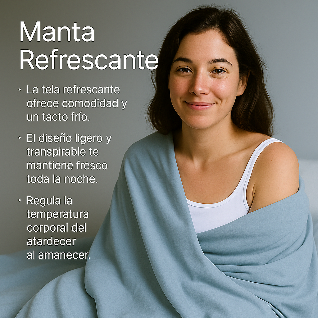 CoolRest Manta Refrigerante Cree - Enfriamiento Portátil