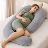 ChillMom Almohada de Embarazo - Soporte Total - Ergonómica - Espuma viscoelástica - Lavable