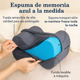 SpineAlign Almohada para Rodillas - Espuma Viscoelástica - Soporte Ergonómico