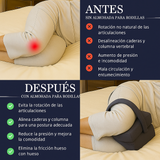 SpineAlign Almohada para Rodillas - Espuma Viscoelástica - Soporte Ergonómico