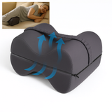 SpineAlign Almohada para Rodillas - Espuma Viscoelástica - Soporte Ergonómico