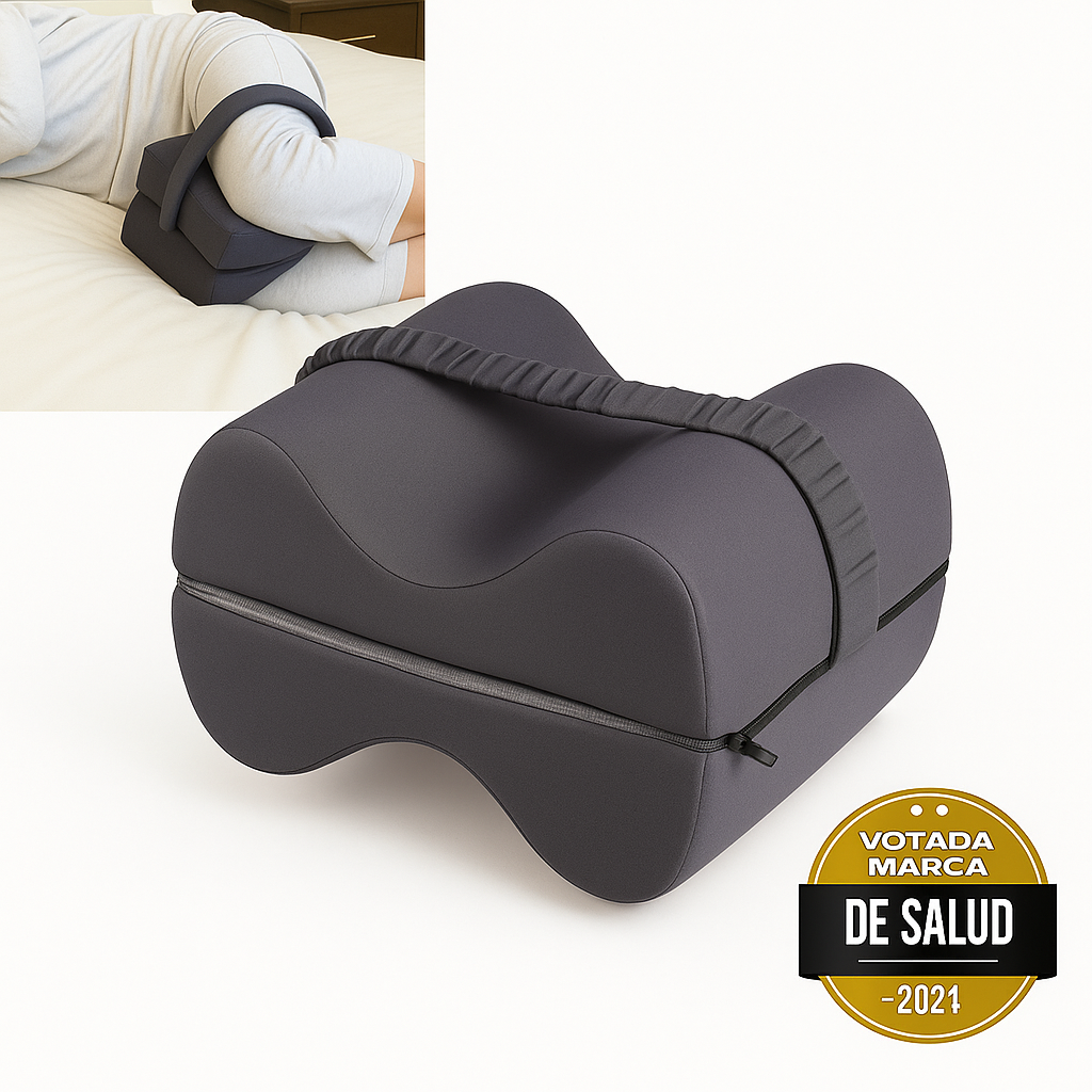SpineAlign Almohada para Rodillas - Espuma Viscoelástica - Soporte Ergonómico