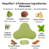 Parches Herbales NeckEase- Alivio Natural y Calor Terapéutico para Cuello