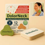 Parches Herbales NeckEase- Alivio Natural y Calor Terapéutico para Cuello