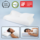 CozyRest Almohada Viscoelástica para Cuello - Soporte Cervical Ergonómico