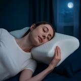 CozyRest Almohada de Cuello Espuma Viscoelástica - Soporte Ergonómico - Para Viaje