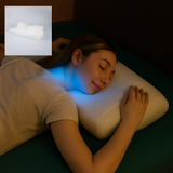 CozyRest Almohada Viscoelástica Cuello - Soporte Ergonómico - Alivio Dolor