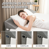 ElevateWedge- Almohada Rellenadora de Espacio - Para Cama
