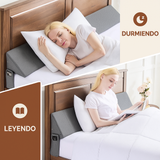 ElevateWedge- Almohada Rellenadora de Espacio - Para Cama