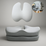 ORTHOSEAT - Conjunto de Comodidad Ortopédica - Cojín Asiento y Respaldo